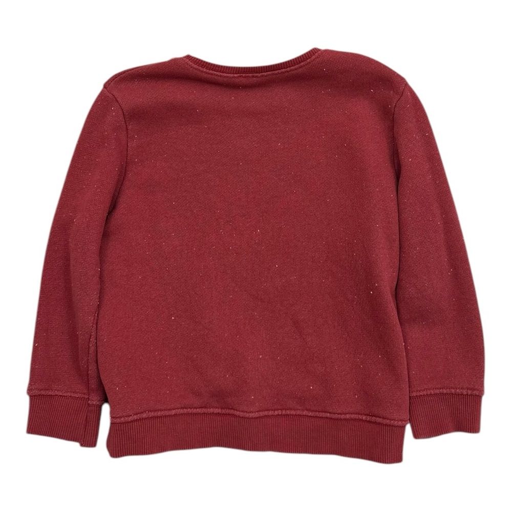 Zara Baby Red Crewneck Sweater - size 18/24 months - Follow the Rainbow - Picture 4 of 4